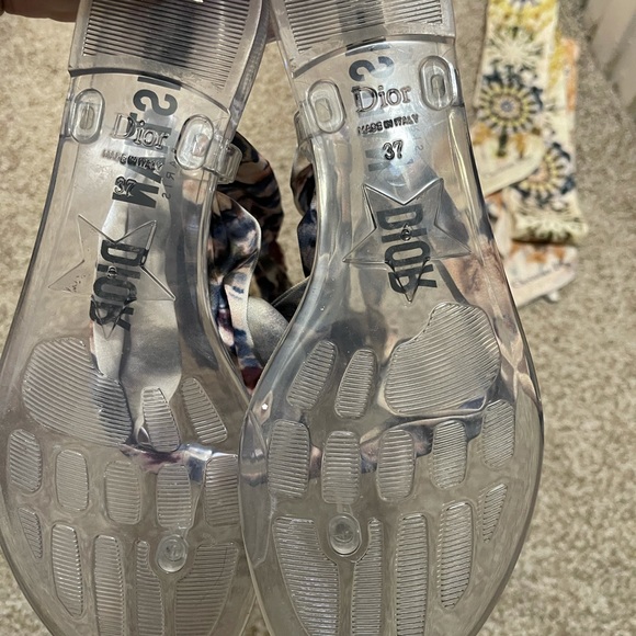 Dior Kaleidiorscopic jelly sandals - Picture 3 of 6